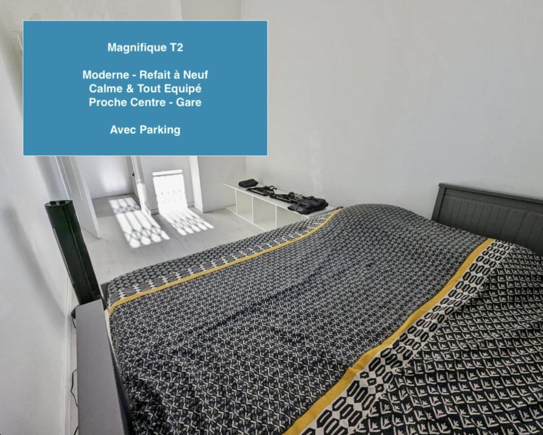 Apartamento Magnifique T2 Refait A Neuf - Calme & Equipe Avec Parking *